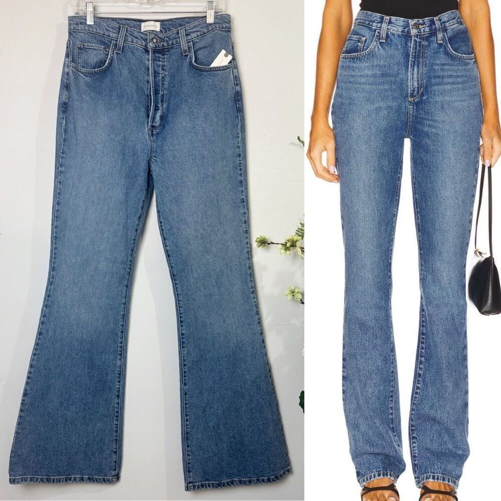 Favorite Daughter | The Valentina Boot Super High Rise Jeans | 30 | Anthropologi